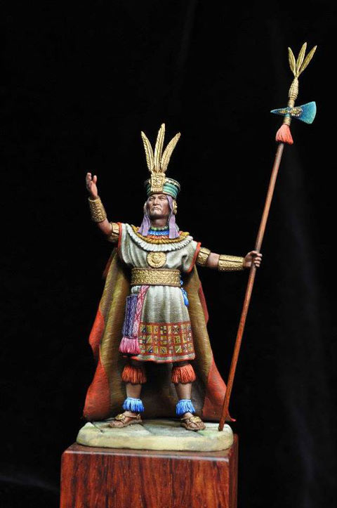 Atahualpa Emperador Inca - Escala 54mm