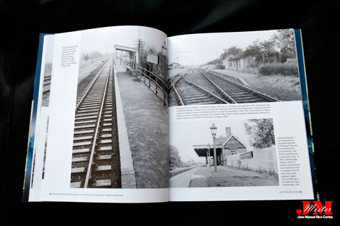 "Steam Across the Regions. A Pictorial Rail Journey Through Britain" (Vapor en todas las regiones. Un viaje en tren pictórico por Gran Bretaña)