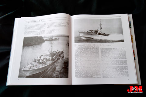 "Allied Coastal Forces of World War II Vol.2. Vosper MTBs and US Elcos" (Fuerzas costeras aliadas de la Segunda Guerra Mundial Vol.2. Diseños Vosper MTBs y US Elcos)