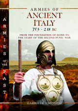 "Armies of Ancient Italy 753-218 BC. From the Foundation of Rome to the Start of the Second Punic War." (Ejércitos de la antigua Italia 753-218 BC. Desde la fundación de Roma hasta el inicio de la Segunda Guerra Púnica.)