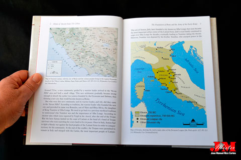 "Armies of Ancient Italy 753-218 BC. From the Foundation of Rome to the Start of the Second Punic War." (Ejércitos de la antigua Italia 753-218 BC. Desde la fundación de Roma hasta el inicio de la Segunda Guerra Púnica.)