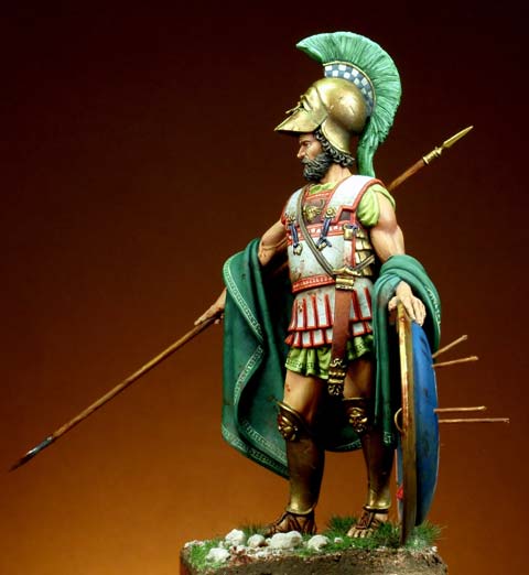 Aristides El justo, batalla de platea 479 a.C.- Escala 75mm. 
