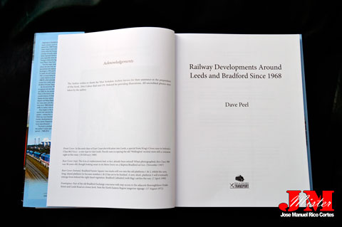  "Railway Developments Around Leeds and Bradford since 1968" (Desarrollos ferroviarios alrededor de Leeds y Bradford desde 1968)