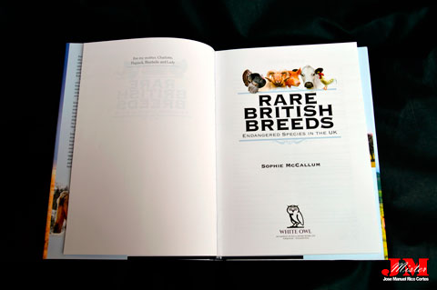  "Rare British Breeds. Endangered Species in the UK" (Razas británicas raras. Especies en peligro de extinción en el Reino Unido)