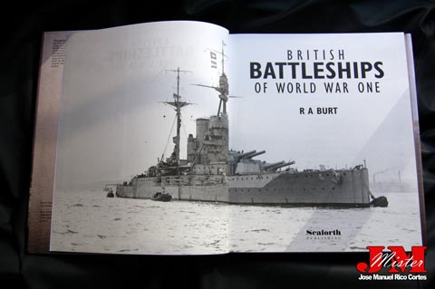 "British Battleships of World War One" (Acorazados Británicos de la Primera Guerra Mundial)