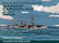 "British and Commonwealth Warship Camouflage of WW II - Vol. 3" (Camuflajes de los Buques de Guerra Británicos y Asociados de la Segunda Guerra Mundial Vol. 3