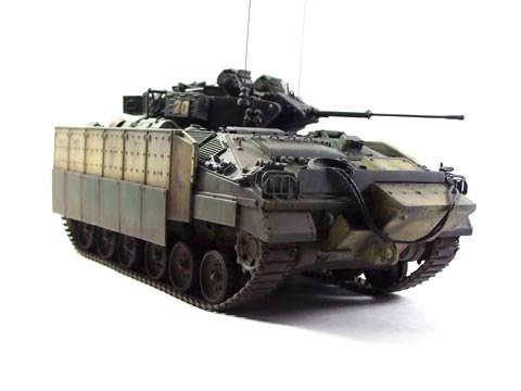 Vehiculo de Reconocimiento Warrior MCV Britanico. 