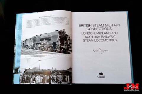 "British Steam Military Connections. London, Midland and Scottish Railway Steam Locomotives" (Conexiones militares del Vapor Británico. Londres, Midland y las Locomotoras de Vapor del Ferrocarril Escocés)