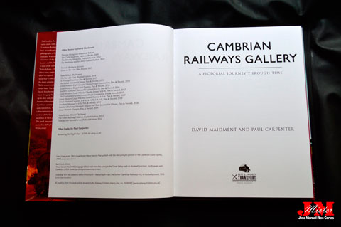 "Cambrian Railways Gallery. A Pictorial Journey Through Time." (Galería Cambrian Railways. Un viaje pictórico a través del tiempo.)