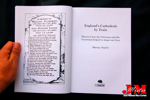 "England s Cathedrals by Train" (Las Catedrales de Inglaterra en tren)