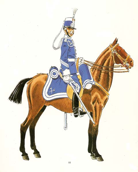 nº 11 - Sargento de cazadores de gala ,1909-22