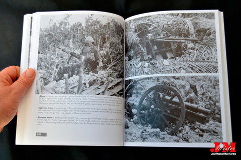 "Images of War - Hell in the Central Pacific 1944. The Palau Islands." (Imágenes de la Guerra - Infierno en el Pacífico Central 1944. Las Islas Palau)