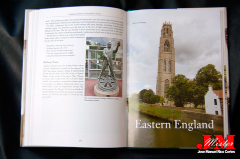 "England’s Historic Churches by Train" (Iglesias históricas de Inglaterra en tren)