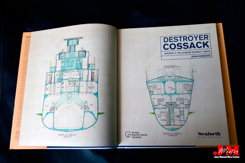 Destroyer Cossack (Destructor Cosaco. Detallado de los planos originales de los constructores.)