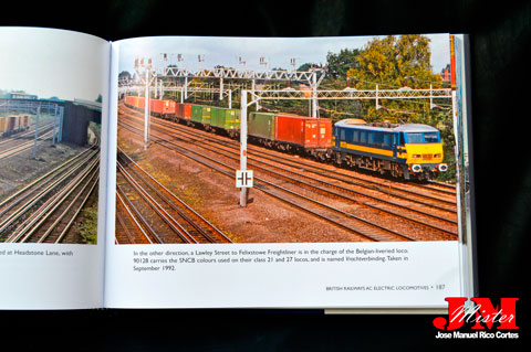 "British Railways A C Electric Locomotives. A Pictorial Guide" (Ferrocarriles británicos AC Locomotoras eléctricas. Una guía ilustrada)