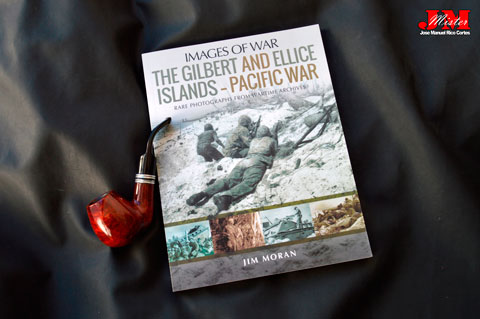 "The Gilbert and Ellice Islands  - Pacific War" (Las islas Gilbert y Ellice - Guerra del Pacífico)