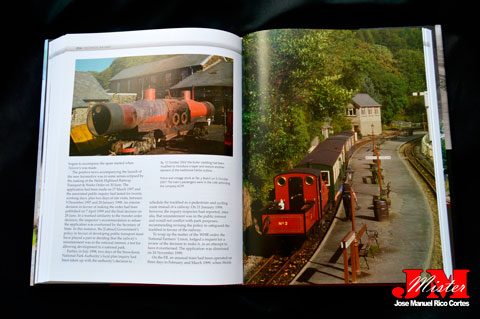 "Festiniog Railway.  From Slate Railway to Heritage Operation 1921 - 2014" (Ferrocarril Festiniog. Del ferrocarril en la pizarra a la Operación del patrimonio 1921 - 2014)