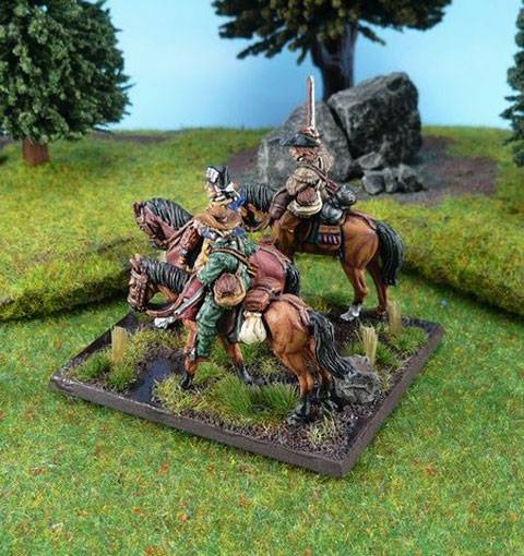 General Nathanael Greene y Exploradores - 28 mm. 