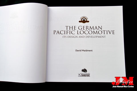 "The German Pacific Locomotive. Its Design and Development." (La Locomotora alemana Pacific. Su diseño y desarrollo)