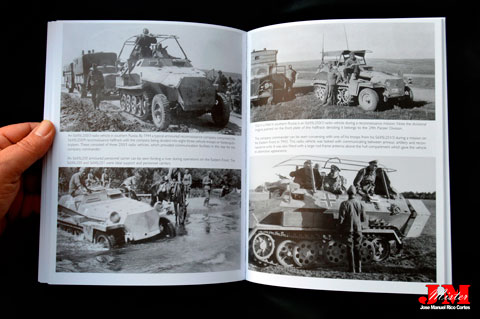 "German Reconnaissance and Support Vehicles 1939–1945. Rare Photographs from Wartime Archives" (Vehículos de Reconocimiento y de Apoyo Alemanes entre 1939–1945. Fotografías raras de los archivos de tiempo de guerra)