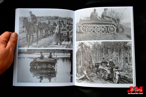 "German Reconnaissance and Support Vehicles 1939–1945. Rare Photographs from Wartime Archives" (Vehículos de Reconocimiento y de Apoyo Alemanes entre 1939–1945. Fotografías raras de los archivos de tiempo de guerra)