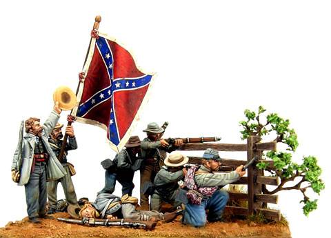 Diorama American Civil War 1861 - 1865