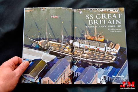 "SS Great Britain. Transatlantic Liner 1843" (SS Gran Bretaña. Transatlántico 1843)