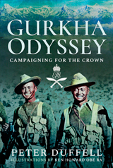 "Gurkha Odyssey. Campaigning for the Crown." (La Odisea Gurkha. Campaña por la Corona.)