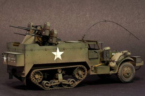 Vehiculo semioruga M16 MGMC ( Muliple Gun Motor Carriage ) US Halftrack