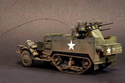 Vehiculo semioruga M16 MGMC ( Muliple Gun Motor Carriage ) US Halftrack