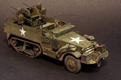 Vehiculo semioruga M16 MGMC ( Muliple Gun Motor Carriage ) US Halftrack