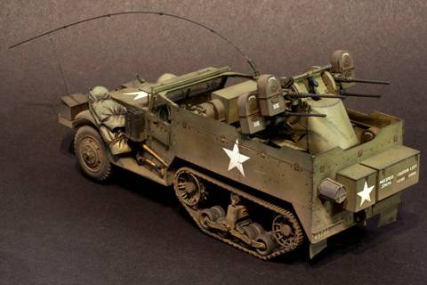 Vehiculo semioruga M16 MGMC ( Muliple Gun Motor Carriage ) US Halftrack