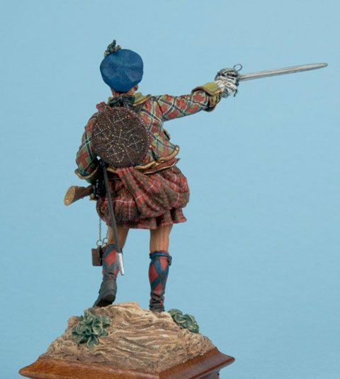 Highlander Clan Fraser - Escala 90mm