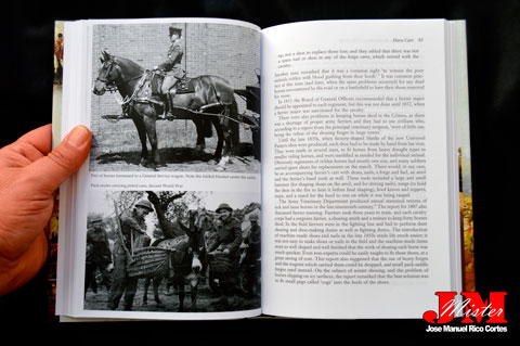 "Horses in the British Army 1750 to 1950" (Caballos en el Ejército Británico de 1750 a 1950)