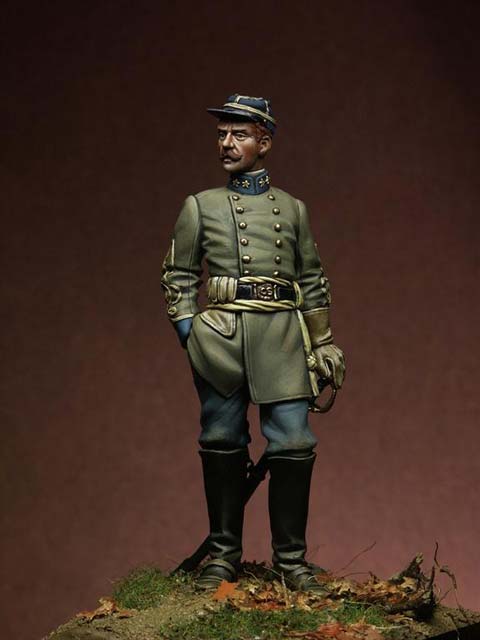 Coronel de Infanteria Sudista - 1861 - Escala 75mm