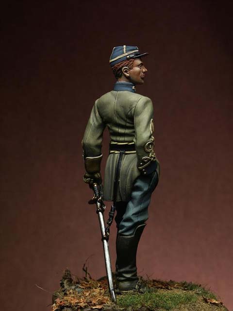 Coronel de Infanteria Sudista - 1861 - Escala 75mm