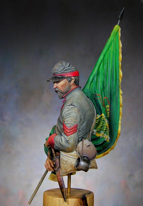 10th Tennessee Abanderado, Irish Brigade ACW - Escala 1/9