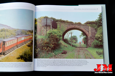 "Isle of Man Transport: A Colour Journey in Time. Steam Railways, Ships, and Road Services Buses" (Transporte de la Isla de Man: Un viaje a color en el tiempo. Ferrocarriles a Vapor, Barcos y Autobuses de Servicios de carretera)