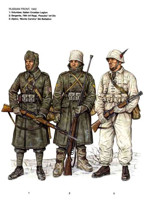 Ejercito Italiano en el frente ruso 1942
