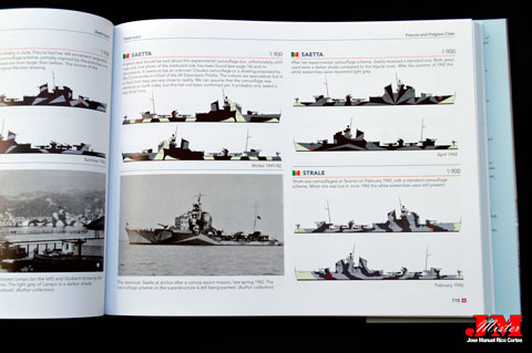 "Italian Naval Camouflage of World War II" (Camuflaje Naval Italiano de la Segunda Guerra Mundial)