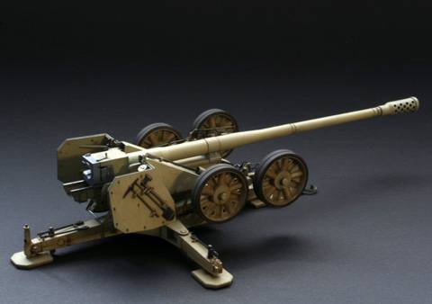 12.8cm K44L55 AT Gun - Escala 1/35