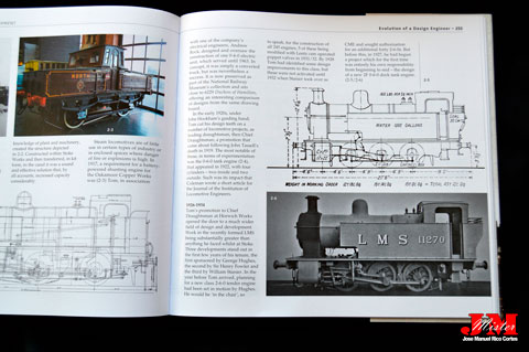  "L M S Locomotive Design and Development. The Life and Work of Tom Coleman" (L M S Diseño y desarrollo de locomotoras. La vida y obra de Tom Coleman)