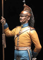 Regimiento de Lanceros de Borbón 1835 - Escala 75mm. 
