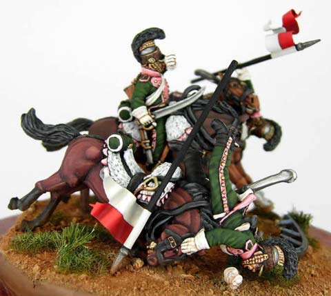 French 3rd Light Horse Lancers - Escala 28mm