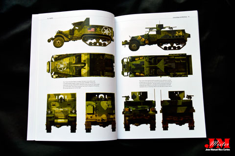 "LandCraft 02 - M2/M3. American Half-tracks of the Second World War." (M2 / M3. Semiorugas Americanos de la Segunda Guerra Mundial.)