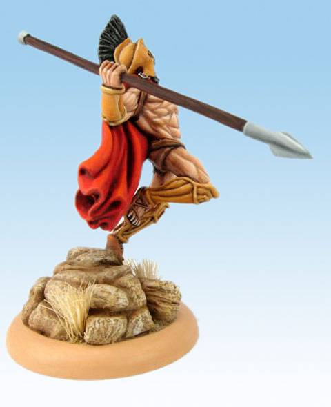 Figura de Leonidas de la Casa de miniaturas Tales Of War a escala 28 mm 