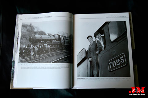 "Worcester Locomotive Shed. Engines and Train Workings" (Cobertizo de locomotoras de Worcester. Motores y Funcionamiento del Tren.)