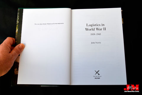 "Logistics in World War II. 1939–1945. "(Logística en la Segunda Guerra Mundial. 1939-1945.)