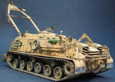 M-88A1 Recovery Tank Version Desierto - Escala 1/35