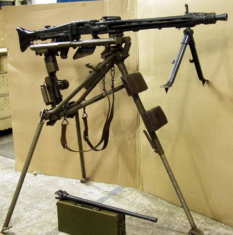 La MG42 posiblemente tenía la cadencia de tiro más alta entre las ametralladoras